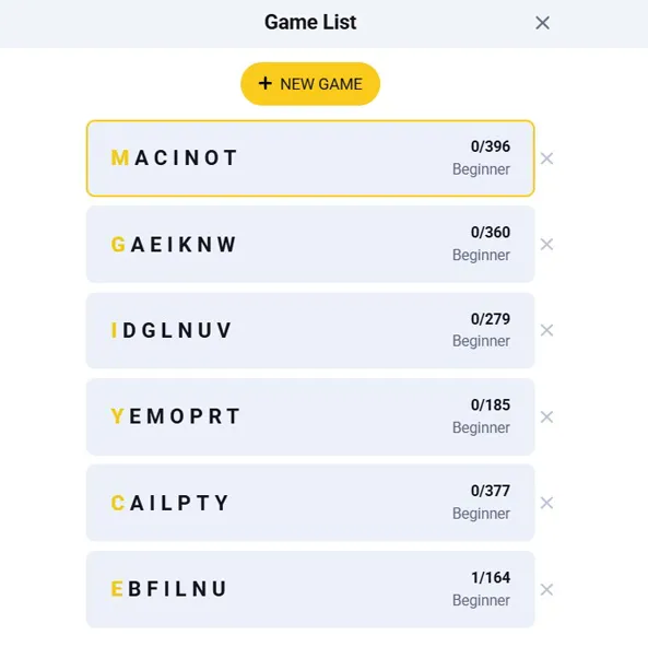How to Play Spelling Bee Unlimited Game Step 4